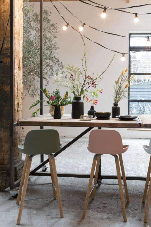 Albert Kuip Counter Stool - Taupe
