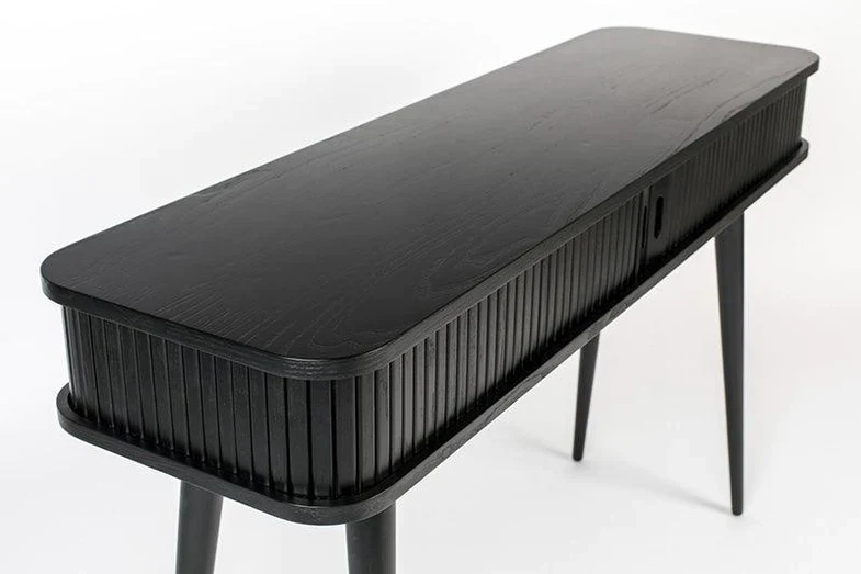 Barbier Console Table - Black - Image 3