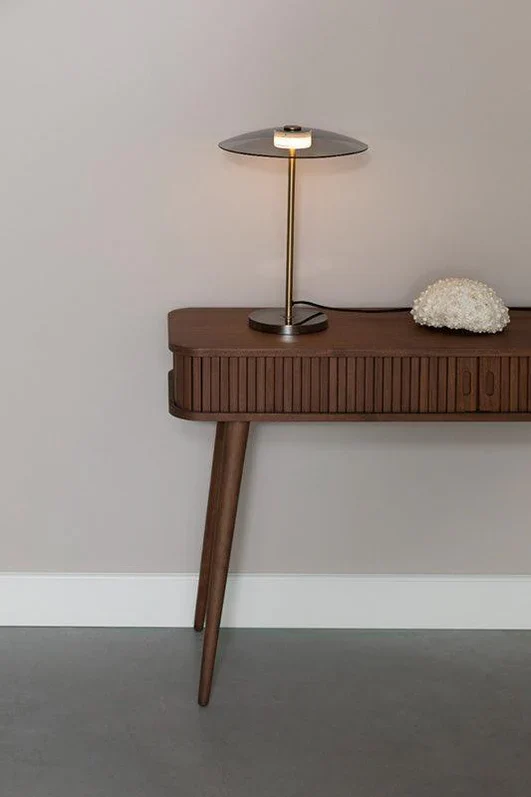 Barbier Console Table - Walnut - Image 2
