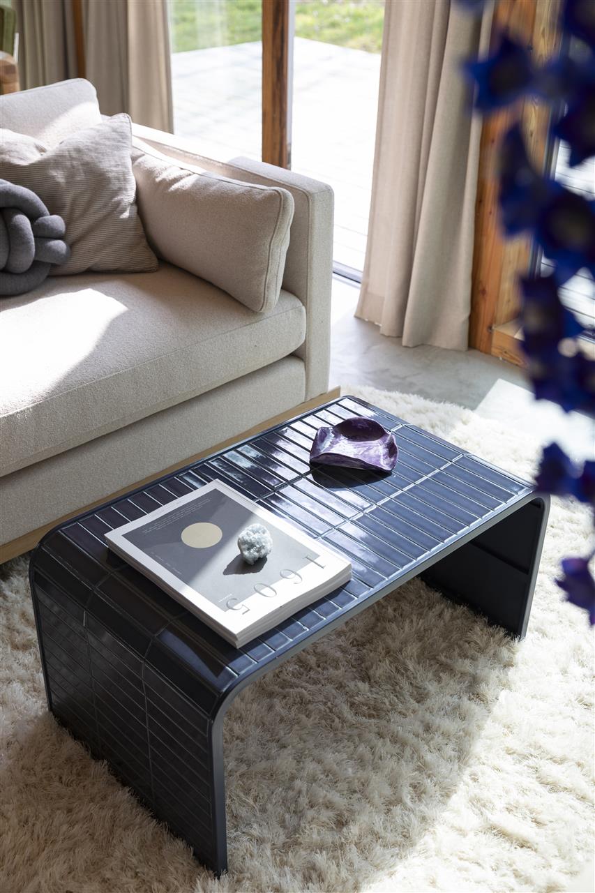 Coffee Table Tiles Blue