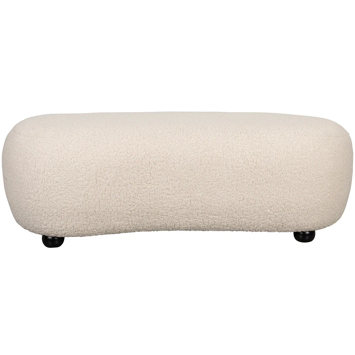 Foxford Cloud Bouclé Hocker - Image 3