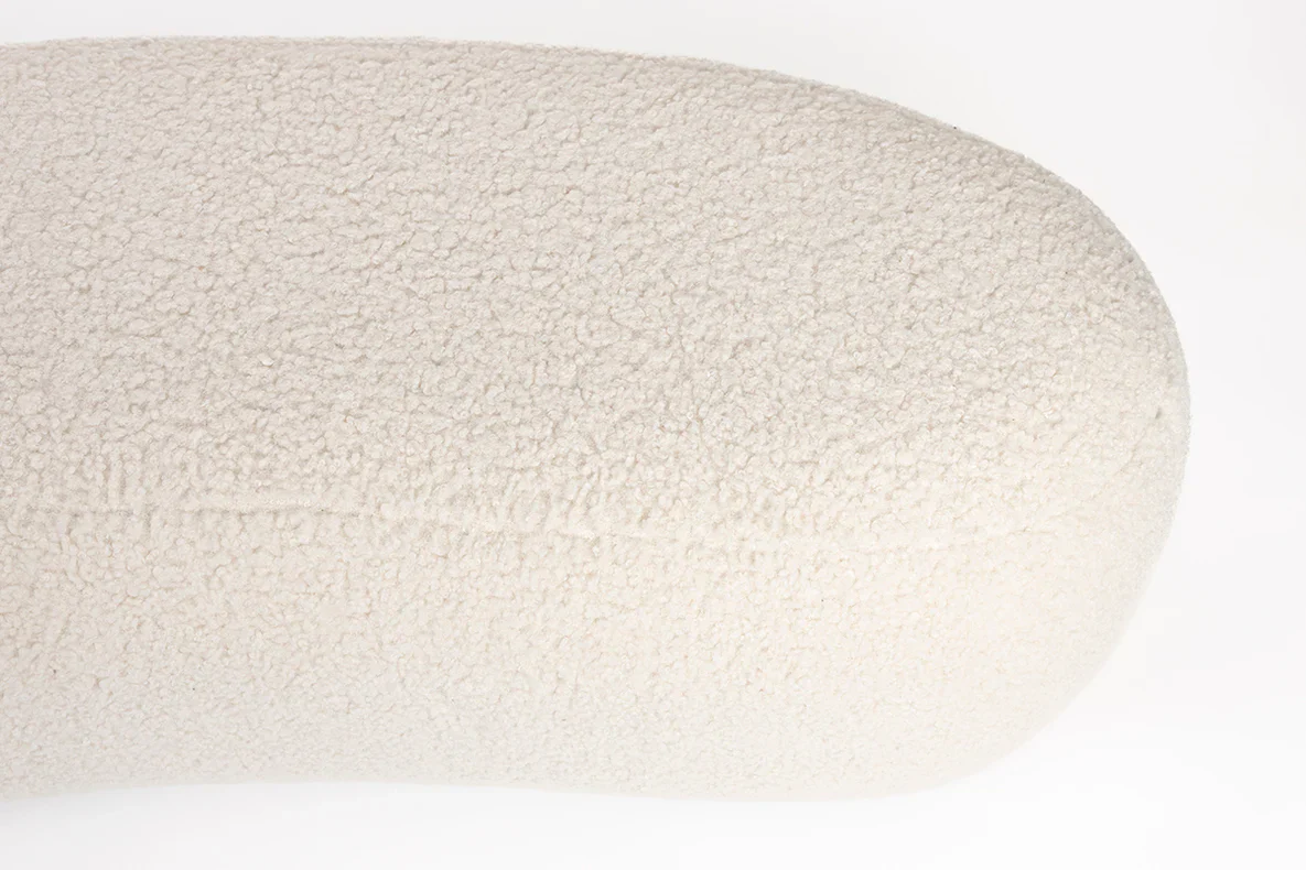 Foxford Cloud Bouclé Hocker - Image 8