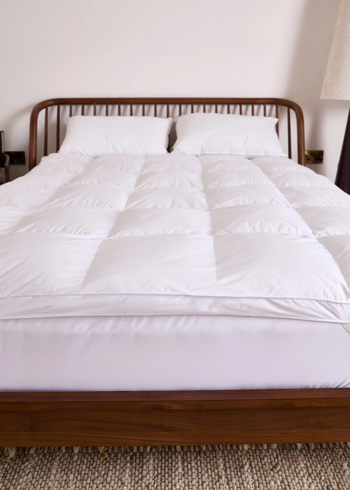 Foxford Clusterfil Mattress Topper - Double - Image 2