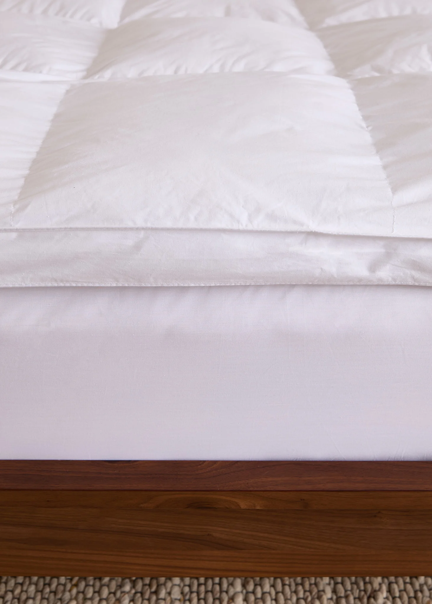 Foxford Clusterfil Mattress Topper - Double - Image 3