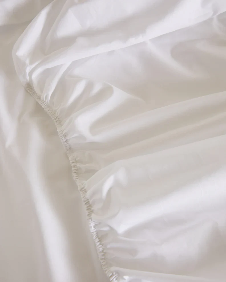 Foxford Fox & Friends Toddler White Fitted Sheet - Image 2