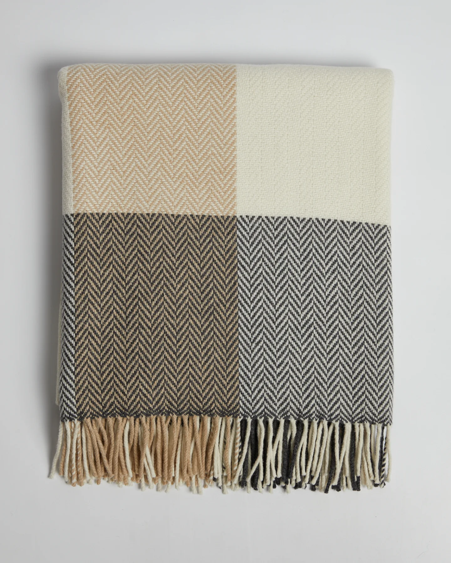 Foxford Lacken Cashmere and Lambswool Throw - Image 2