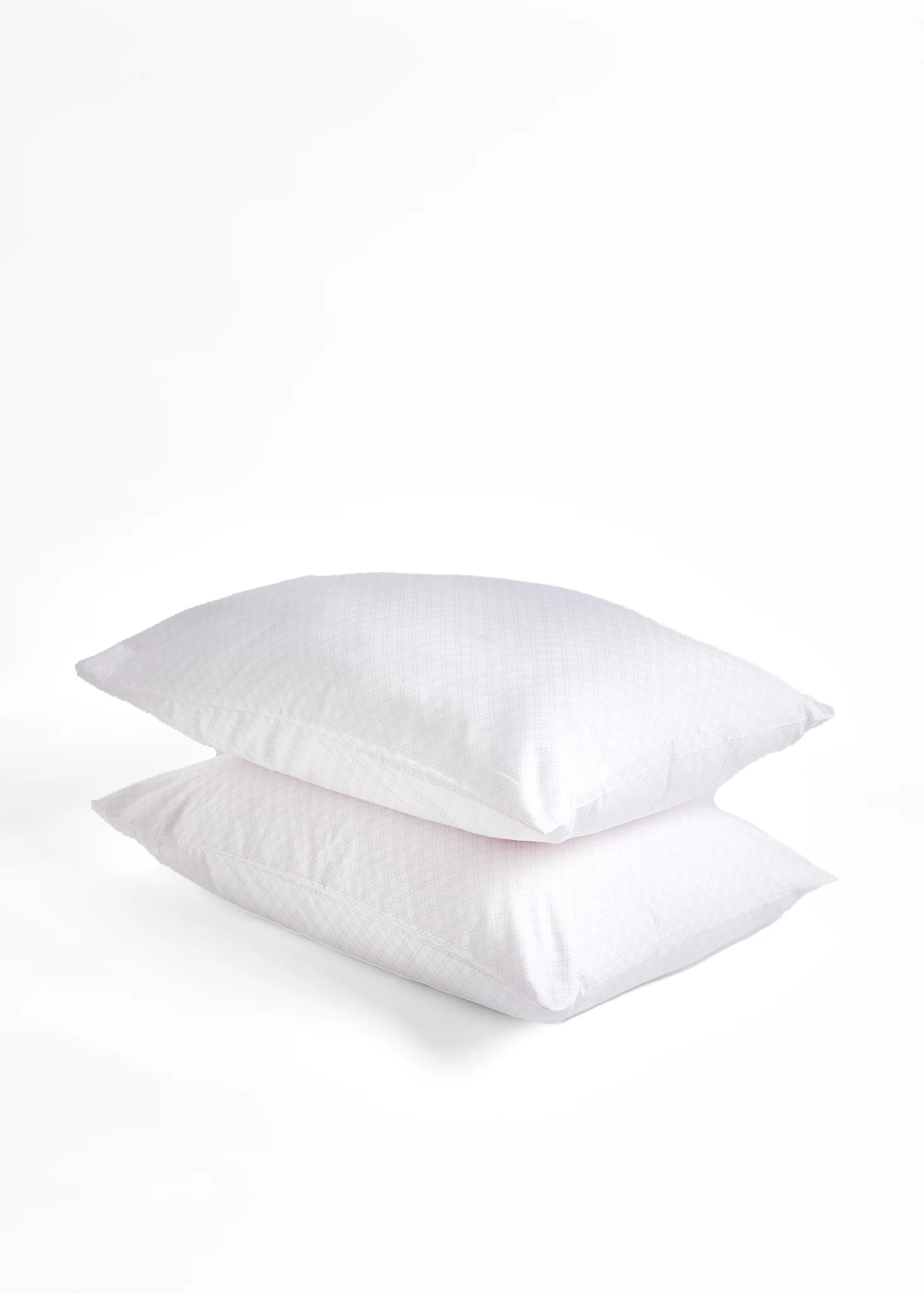 Foxford Pink Trellis Pillowcase Set