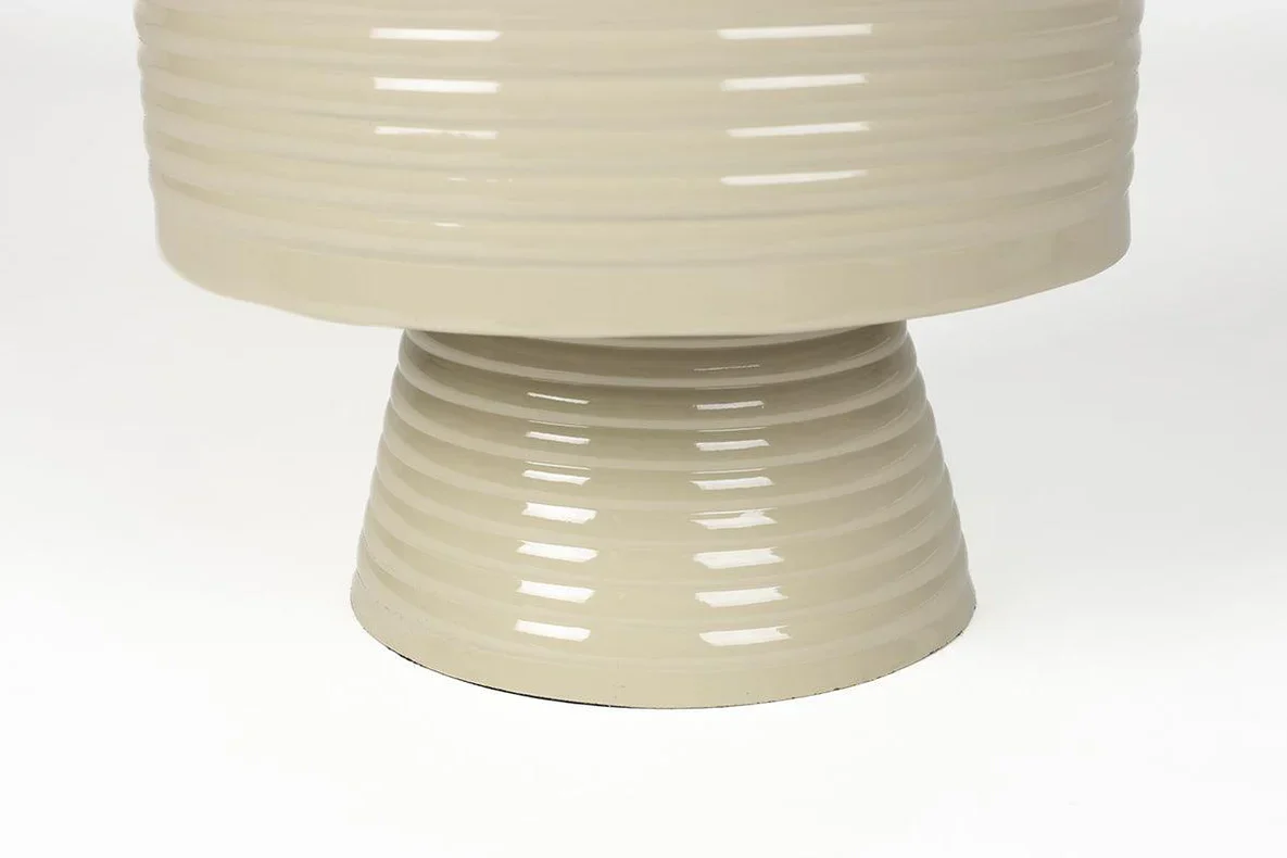 Foxford Small Ferrous Side Table - Ivory - Image 6