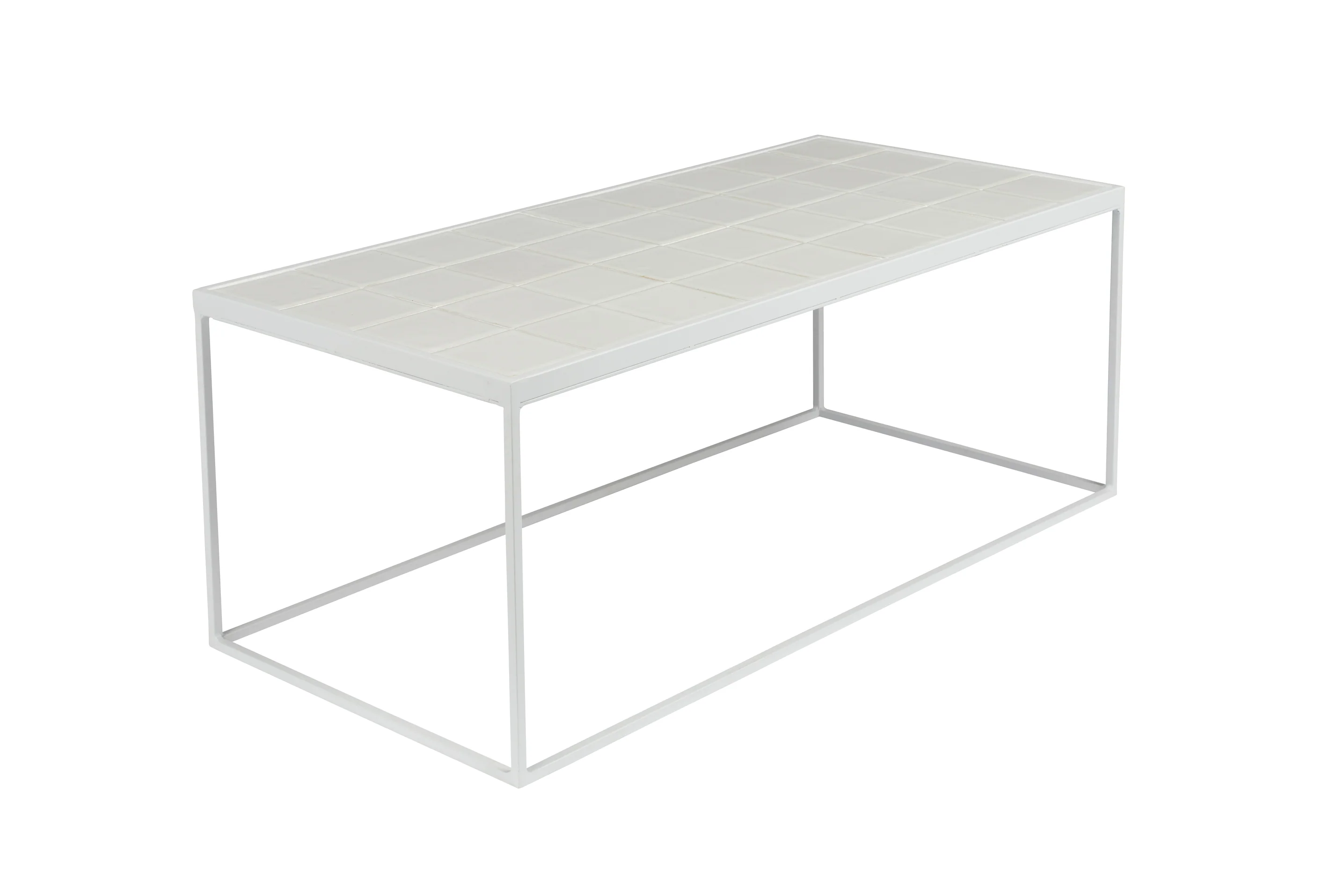 Glazed White Coffee Table - Image 3
