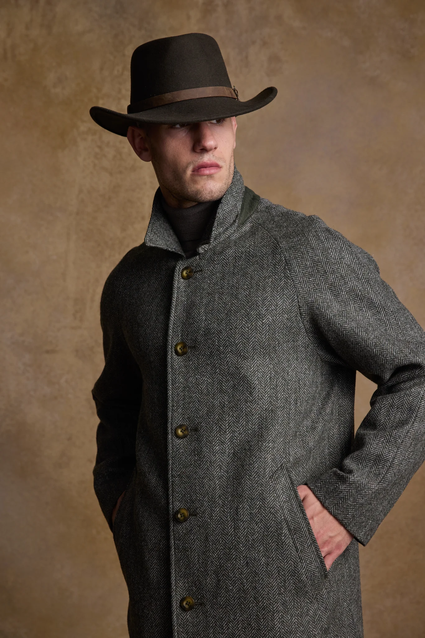 Jack Murphy Boston Hat Olive - Image 6