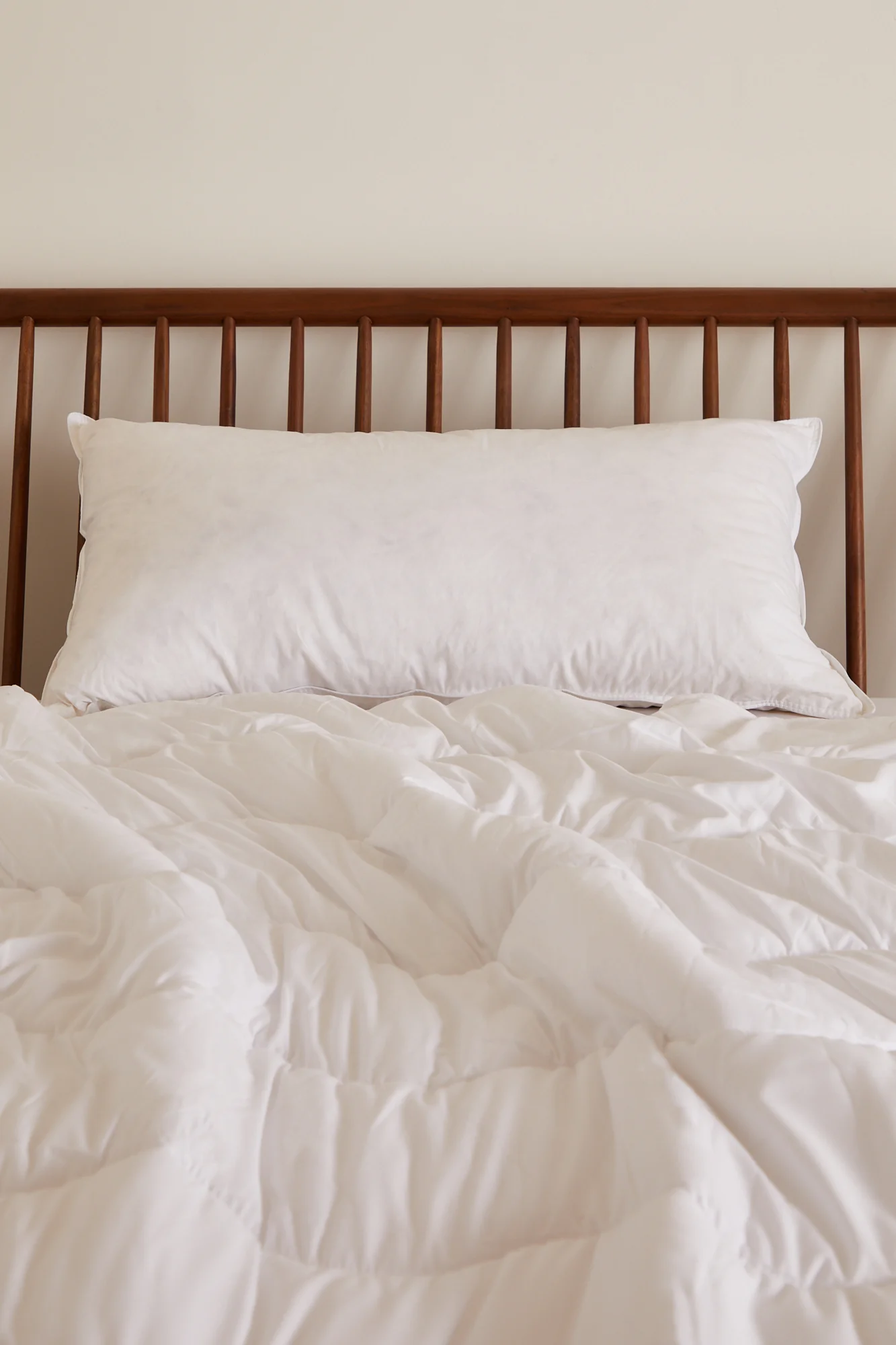 Foxford King Size Feather Down Pillow 50x90cm - Image 4