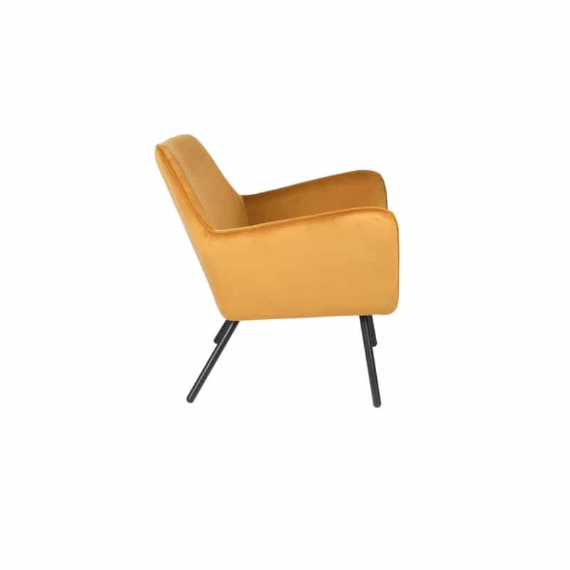 Lounge Chair Bon Velvet Gold - Image 6