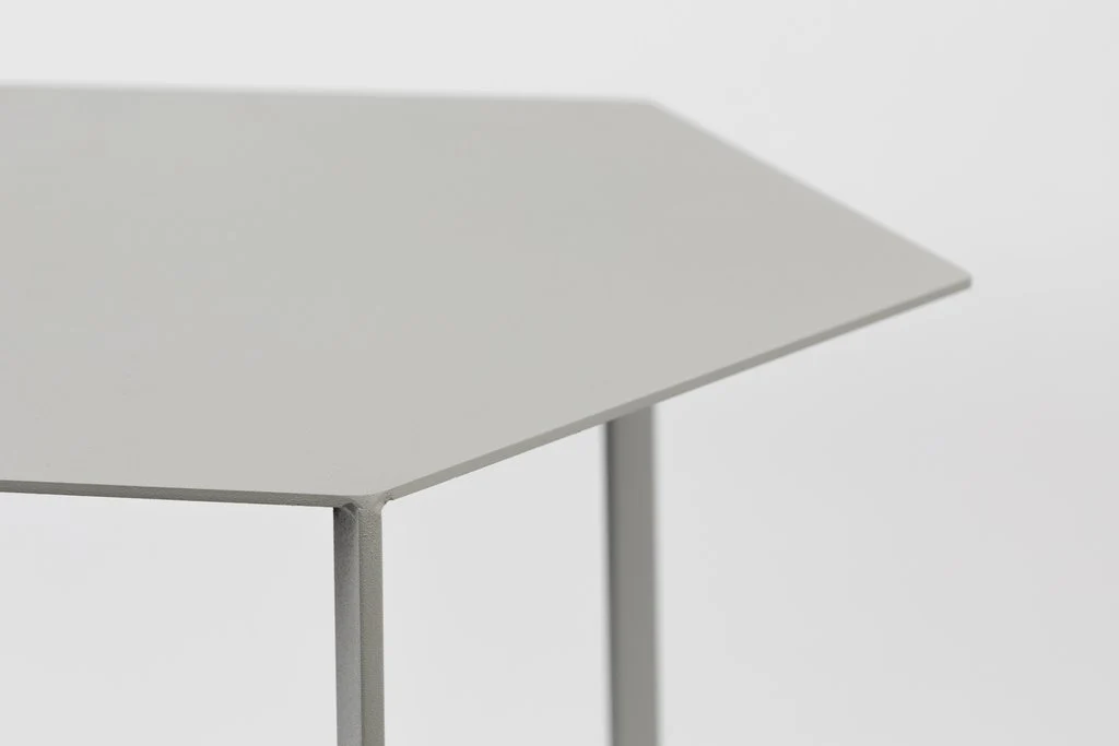 Matrix Light Grey Side Table - Image 3
