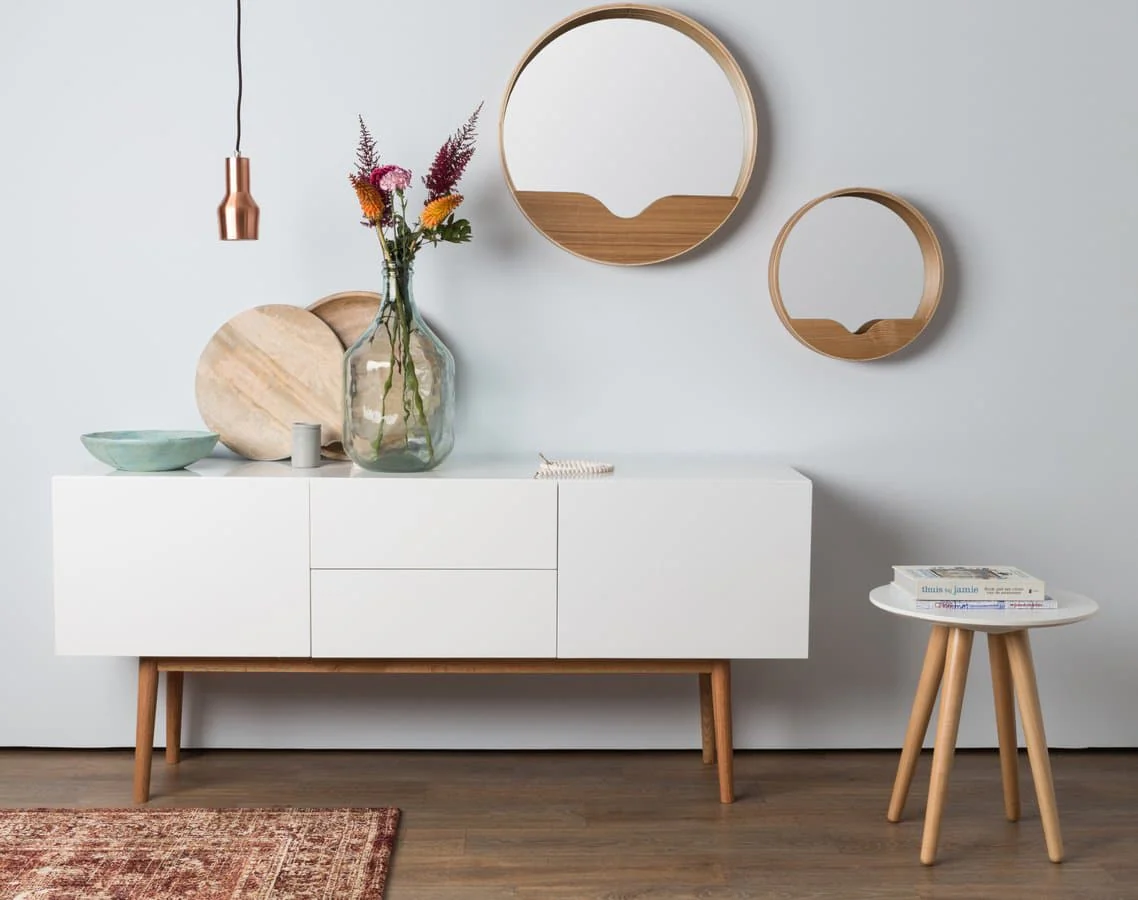 Large Round Wall Mirror - Image 10