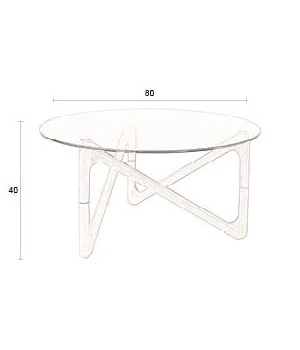 Naia Natural Coffee Table - Image 3