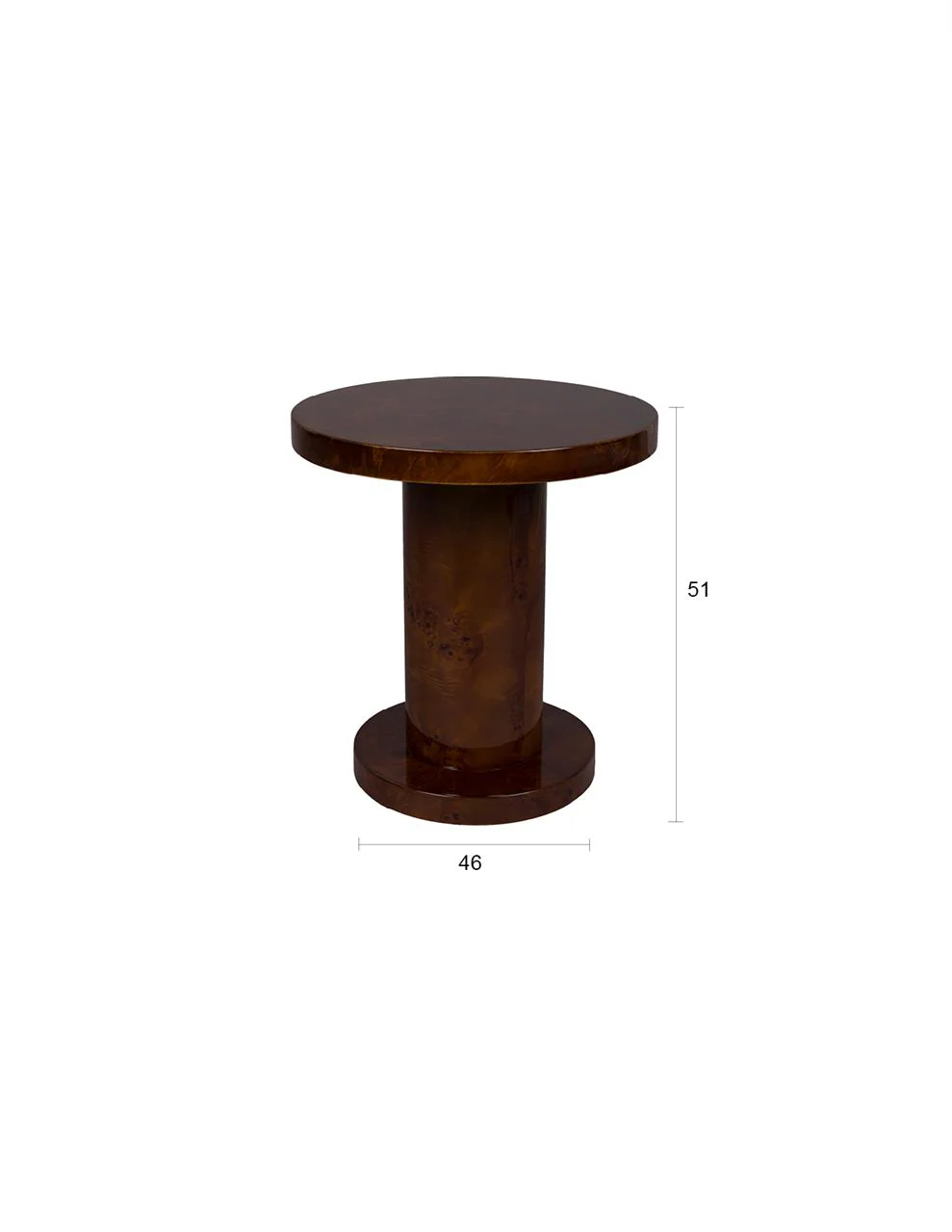 Side Table Quinn Walnut - Image 8