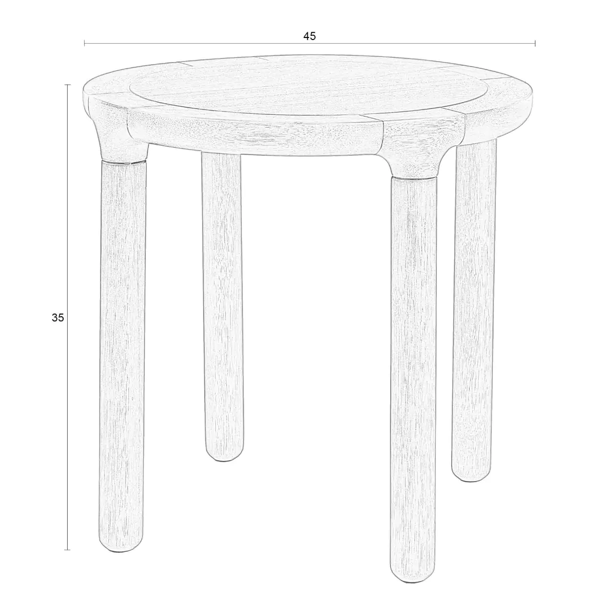 Side Table Storm Black - Image 5
