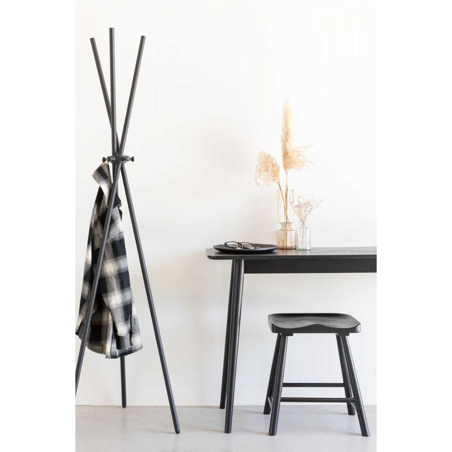 Short Vander Stool - Black
